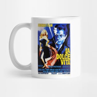 La dolce vita- MOVIE POSTER - Retro - Vintage Mug